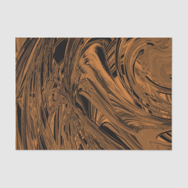 Papier Mousseline Gloire au cuivre (Recto)