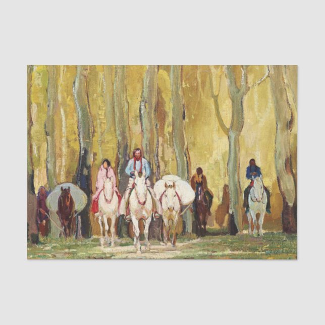 Papier Mousseline « Glorietta » par W Herbert Dunton (Recto)