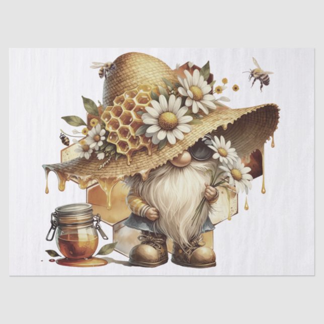 Papier Mousseline Gnome, Honeycomb et Dasis (Recto)