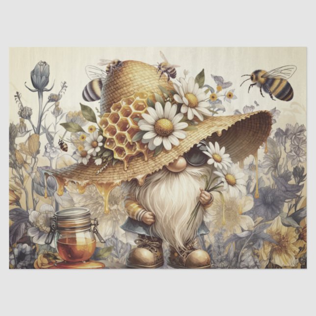 Papier Mousseline Gnome, Honeycomb et Dasis (Recto)