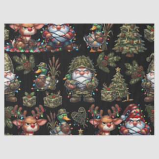 Papier Mousseline Gnomes camouflés pour la chasse au canard