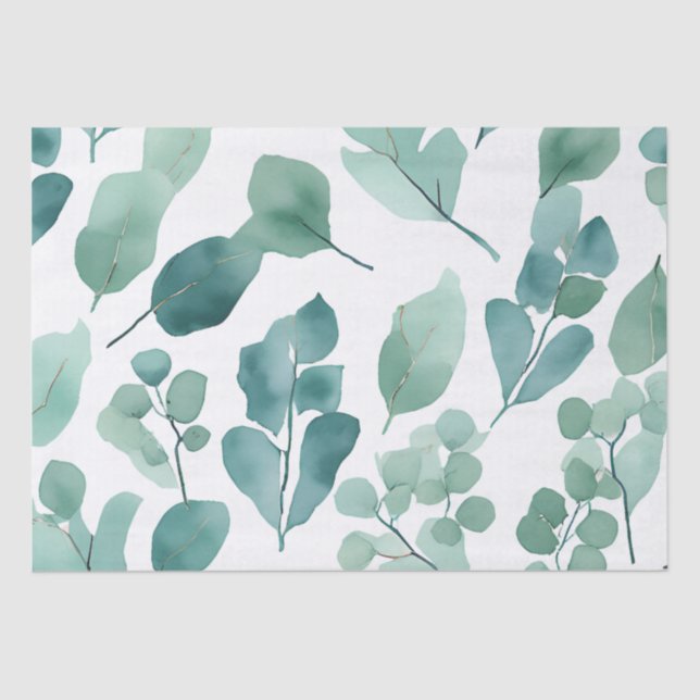 Papier Mousseline Gobelet d'eucalyte (Recto)