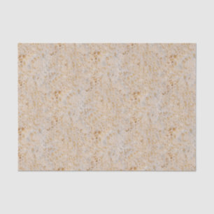 Papier Mousseline Gold Cowhide Print Metallic Western Rodeo