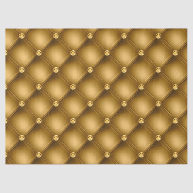 Papier Mousseline Gold et Gold Tufted (Recto)