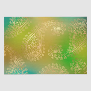 Papier Mousseline Gold Foil Arabian