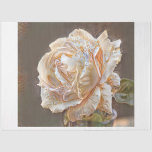 Papier Mousseline Gold Silk Unique Rose