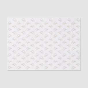 Papier Mousseline Gold Western Cowboy Casquette Rodeo