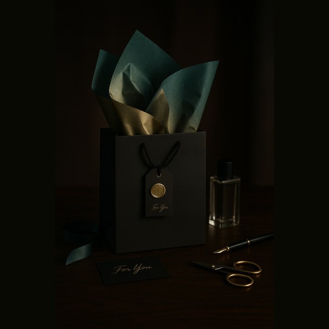 Papier Mousseline Golden Dusk Ombre Shimmer (Créateur téléchargé)