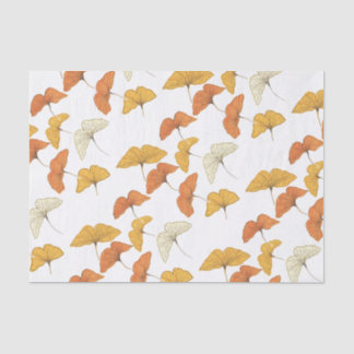 Papier Mousseline Golden Gingko