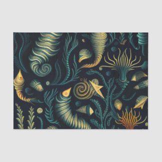 Papier Mousseline Golden Reefs