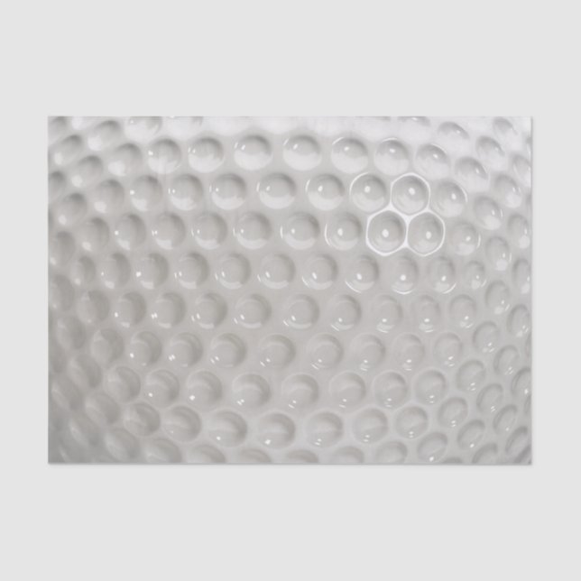 Papier Mousseline Golf Ball Sport (Recto)
