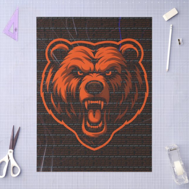 Papier Mousseline Good Better Best Never Let It Rest (Artisanat)