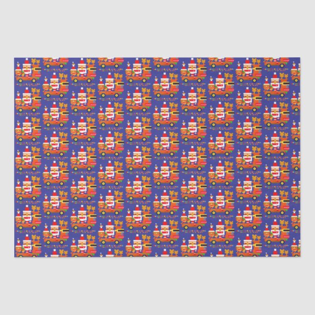 Papier Mousseline Good boys Christmas (Recto)
