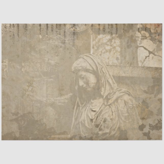 Papier Mousseline Gothique Angel Series Design 5 (Recto)