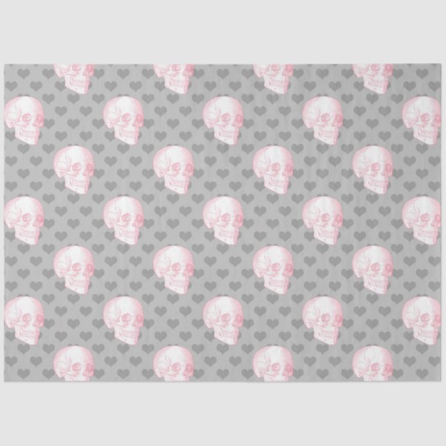 Papier Mousseline Gothique Love Series Design 1 (Recto)