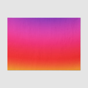Papier Mousseline Gradient au néon coloré lumineux