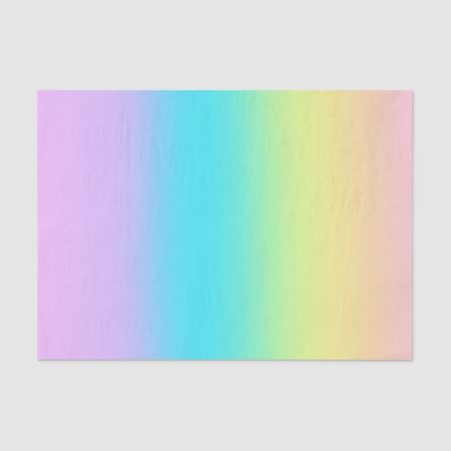 Papier Mousseline Gradient de Gorgeous Pastel (Recto)