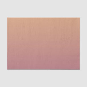 Papier Mousseline Gradient d'Ombre de pêche et de prune