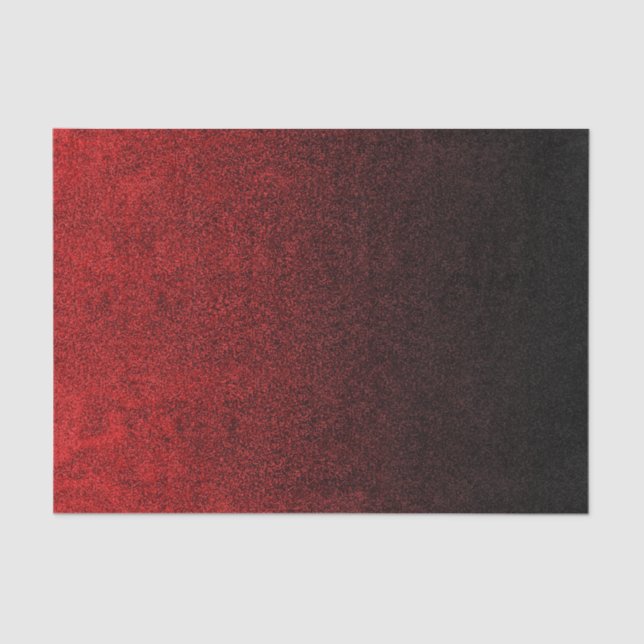 Papier Mousseline Gradient rouge et noir de Falln de parties (Recto)