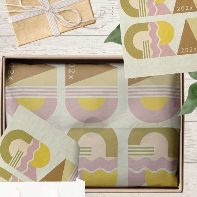 Papier Mousseline Graduation class of 2026 retro (Créateur téléchargé)