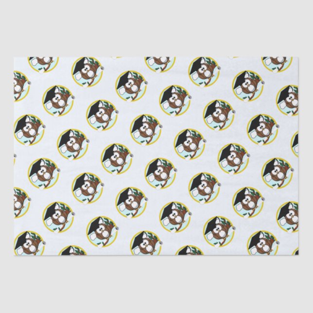 Papier Mousseline Graduation de Wise Owl (Recto)