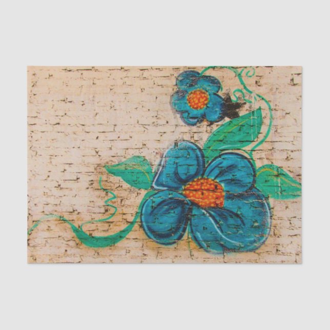 Papier Mousseline Graffiti (Recto)