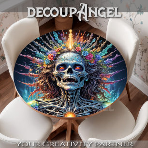 Papier Mousseline Graffiti Explosion crâne - Découpage -