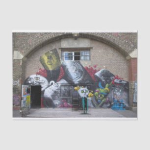 Papier Mousseline Graffiti Sur Stadtbahnbogen, Wien Österreich