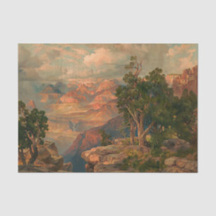 Papier Mousseline Grand Canyon of Arizona from Hermit Rim Road, 1913
