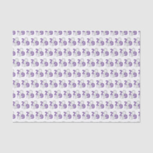 Papier Mousseline Grand nombre de violets rétro Classe de