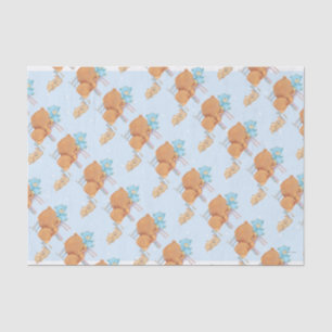 Papier Mousseline Grand ours Brown, calicot, et chaises souples de