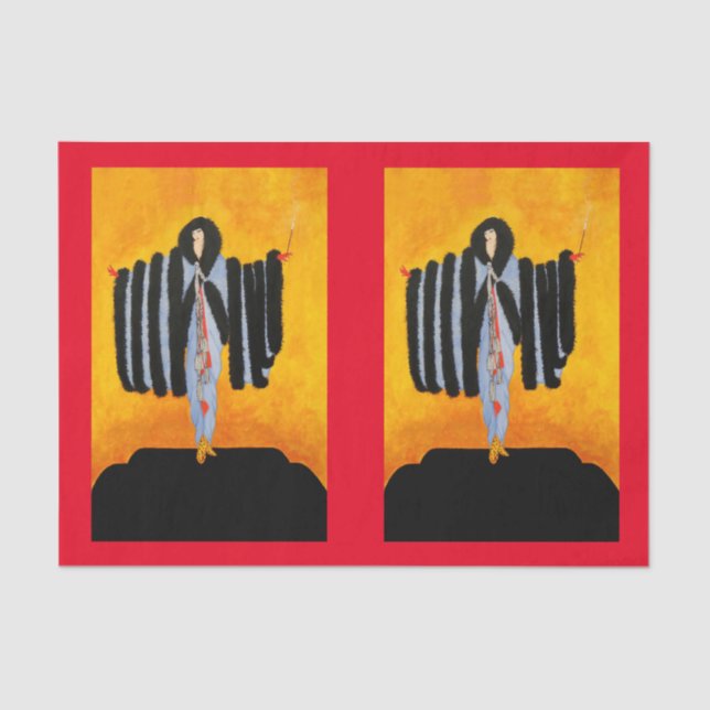 Papier Mousseline Grande Entrée (Recto)