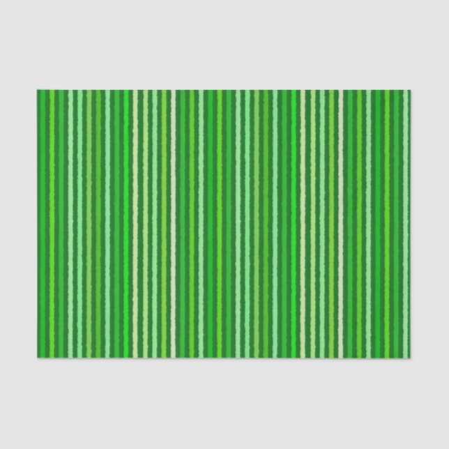 Papier Mousseline Grandes calcaires - Emerald et Lime Green (Recto)