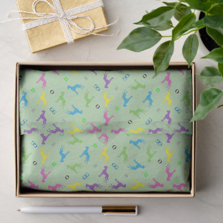 Papier Mousseline Grands Danois en couleurs pastel