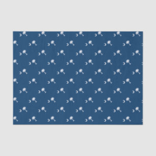 Papier Mousseline Graphique du drapeau de l'État de Caroline du Sud 