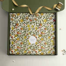 Grenades Citrons Fruits Motif William Morris Pomeg