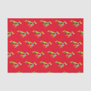 Papier Mousseline Grenouille des arbres