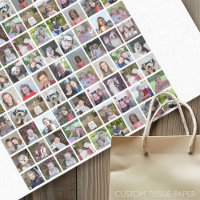 Grille de collage photo de 81 Carrés avec texte - 