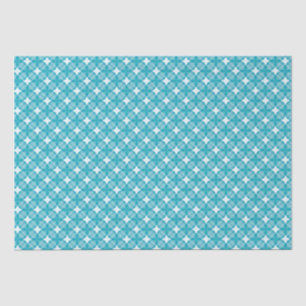 Papier Mousseline Grille et étoiles En vichy Motif