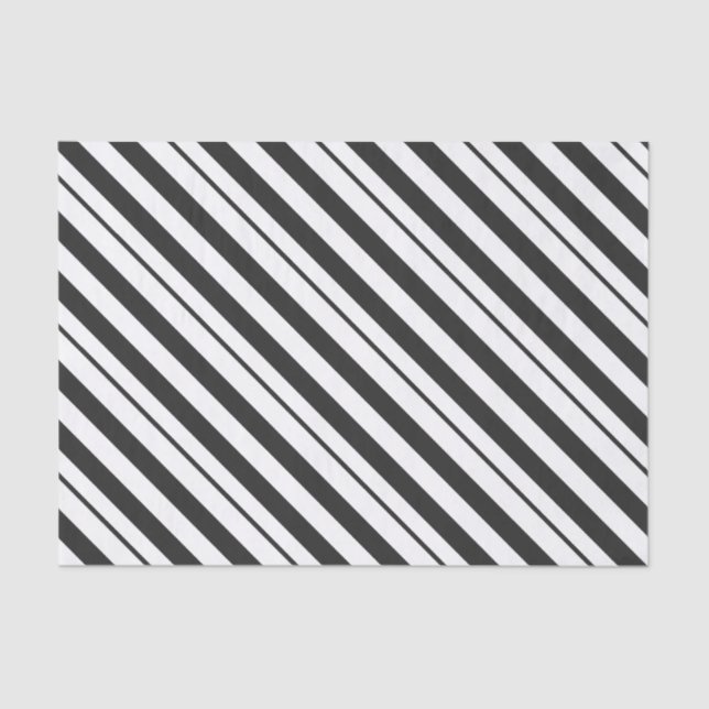 Papier Mousseline Gris blanc et foncé Sucre de canne Diagonale (Recto)