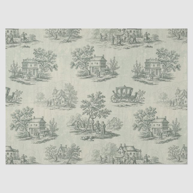Papier Mousseline Gris doux Toile de ferme rustique Campagne (Recto)