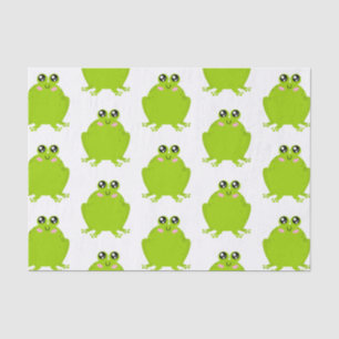 Papier Mousseline Grosse grenouille mignonne