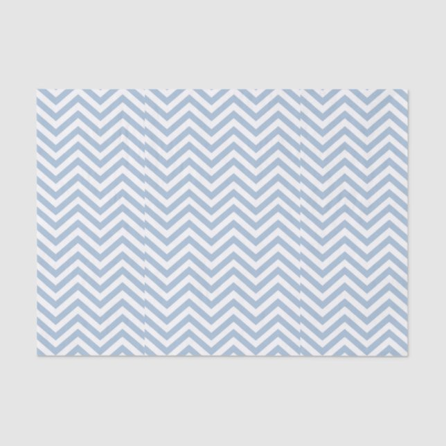 Papier Mousseline Grunge bleu-clair Chevron texturisé (Recto)