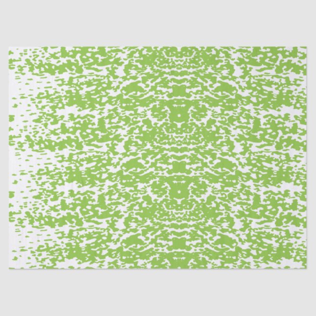 Papier Mousseline Grunge Lime Green Texture (Recto)