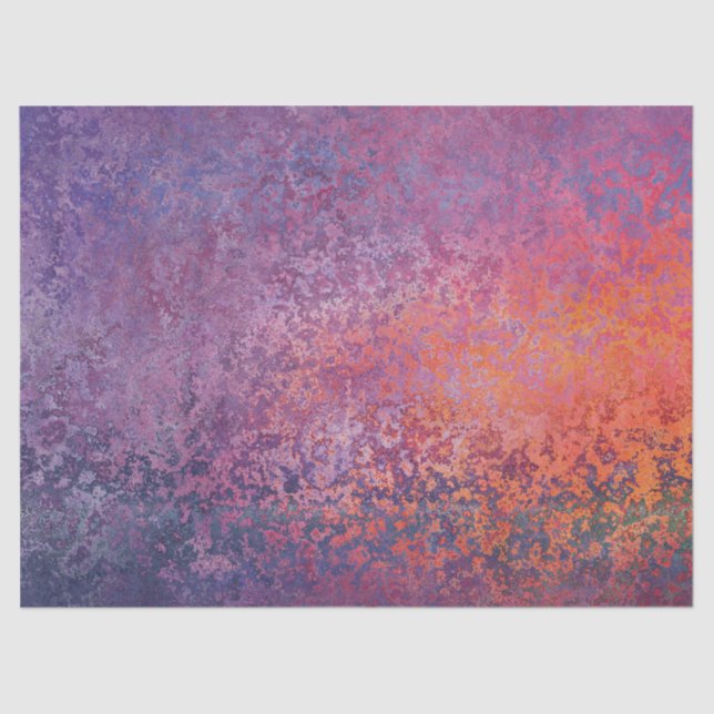 Papier Mousseline Grunge pourpre et rouge (Recto)