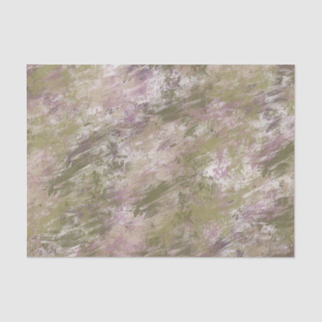 Papier Mousseline Grunge vert rose Abstrait (Recto)