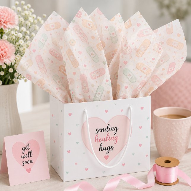Papier Mousseline Guérir Pansement Amour  (Créateur téléchargé)