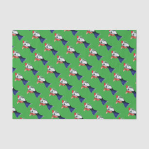 Papier Mousseline Guinée le père noël