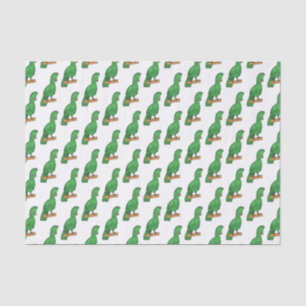 Papier Mousseline Guinée turaco bird cartoon