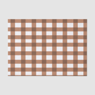 Papier Mousseline Guingan Brown